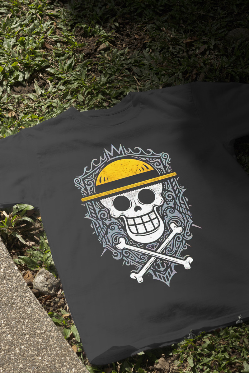 Remera: One Piece Logo Memoestampados - Imagen 4