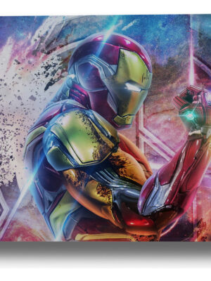 Cuadro 289 Iron Man 50x70 Mdf Memoestampados