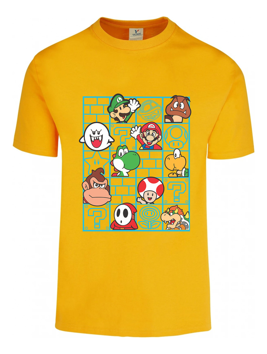 Remera: Mario Bros Friends Memoestampados - Imagen 22