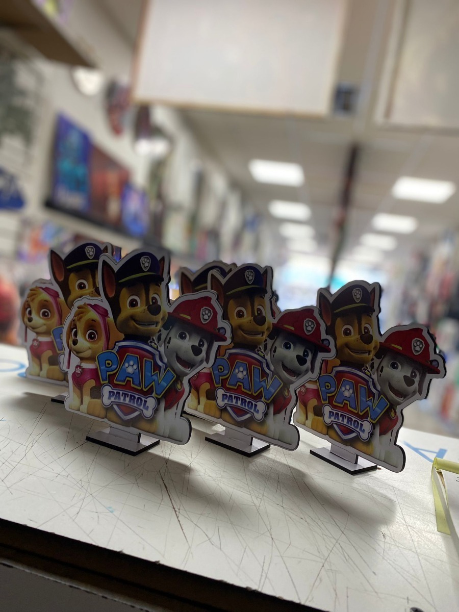 Centro De Mesa Paw Patrol 2 Decoración Memoestampados - Imagen 3