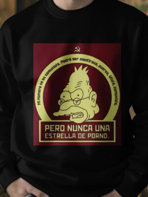 Buzo Abraham Simpson Memoestampados