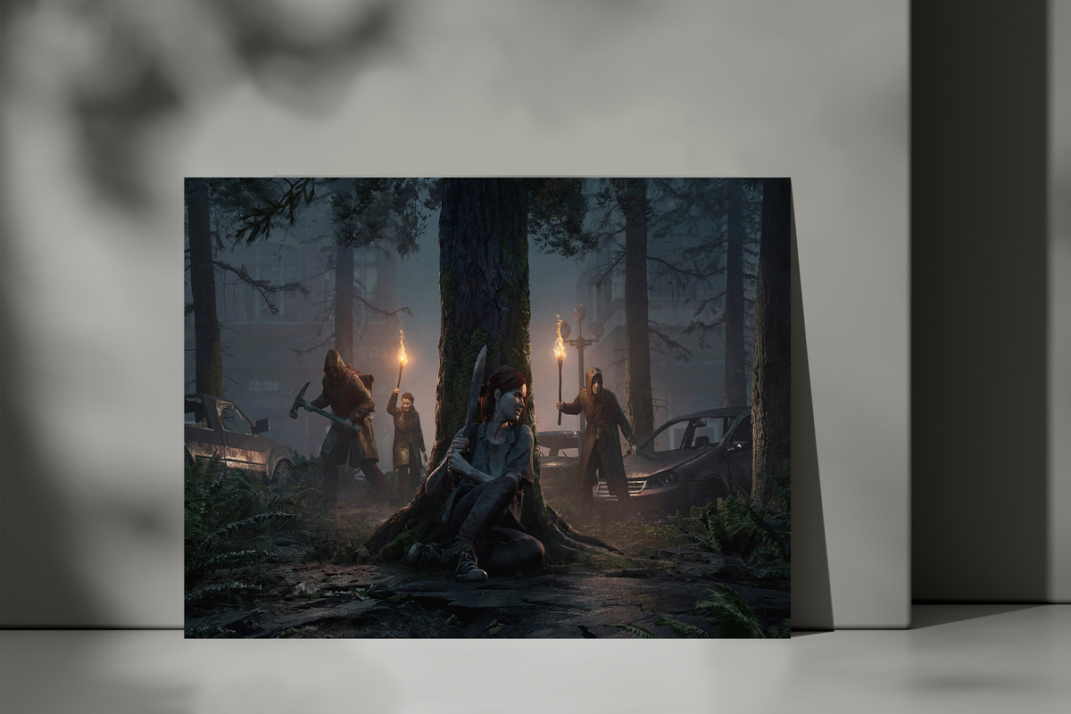 Cuadro 237 The Last Of Us Parte 2 40x53 Mdf Memoestampados - Imagen 3