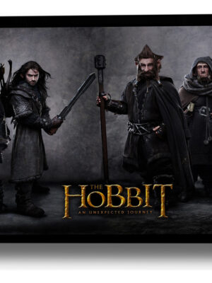 Cuadro El Hobbit 410 70x100 Mdf Memoestampados