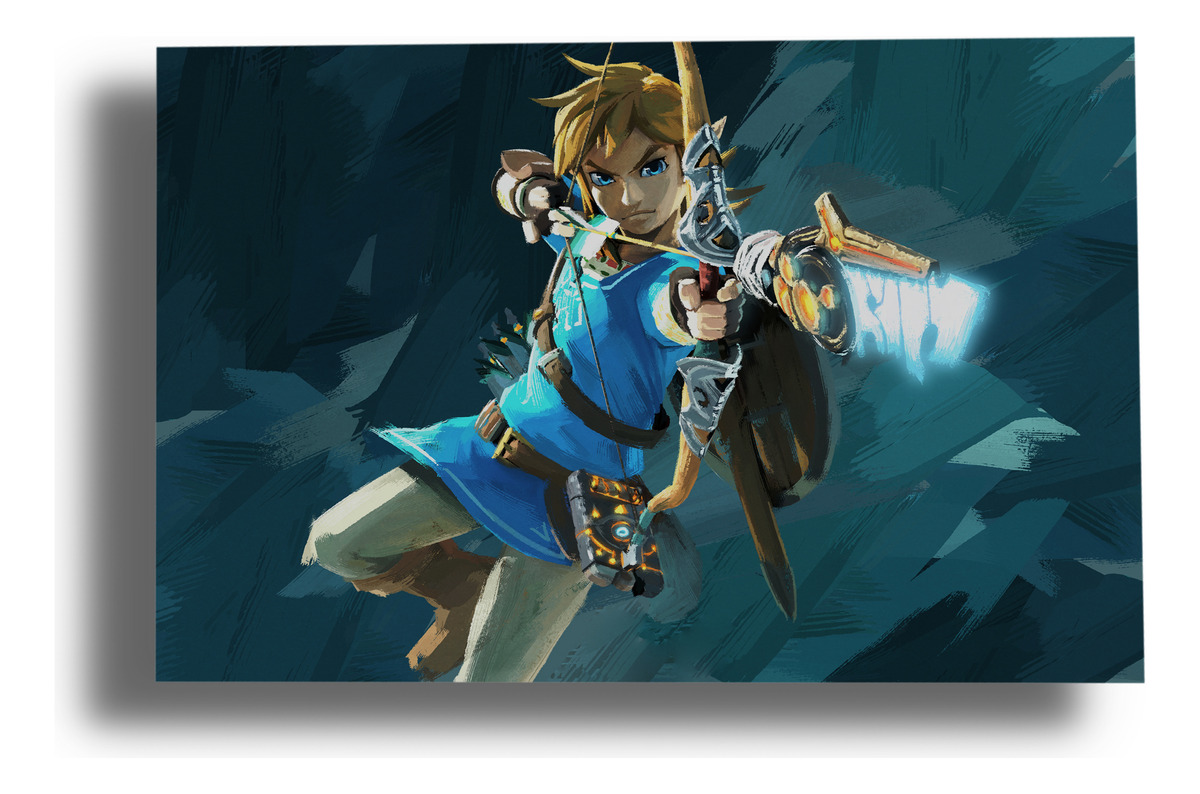Cuadro Zelda 386 70x100 Mdf Memoestampados