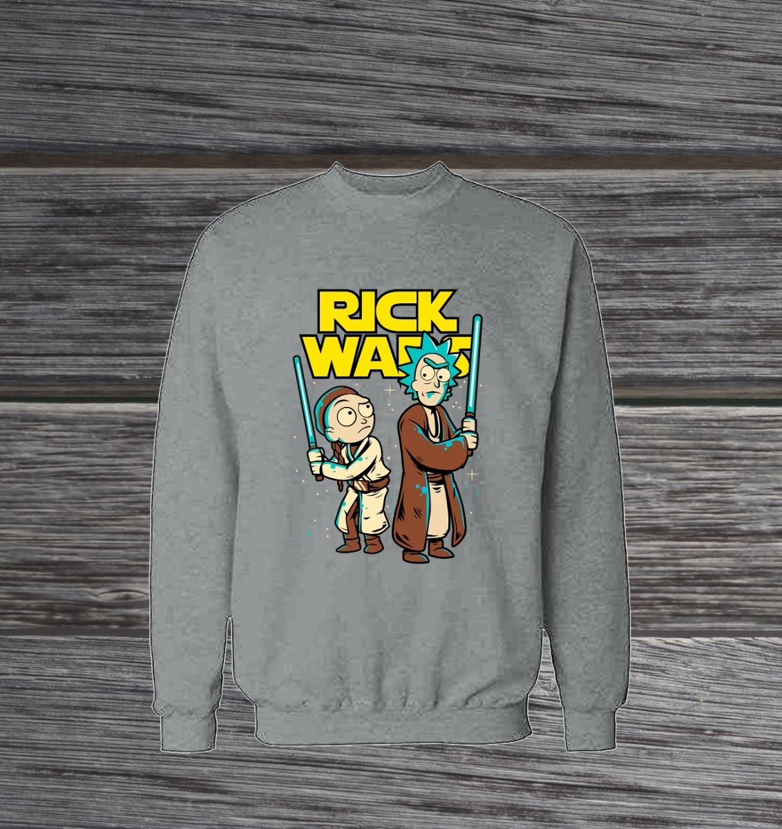 Buzo: Rick Morty Star Wars Memoestampados - Imagen 4