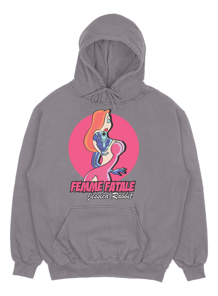 Canguro Femme Fatale Jessica Rabbit Memoestampados - Imagen 5