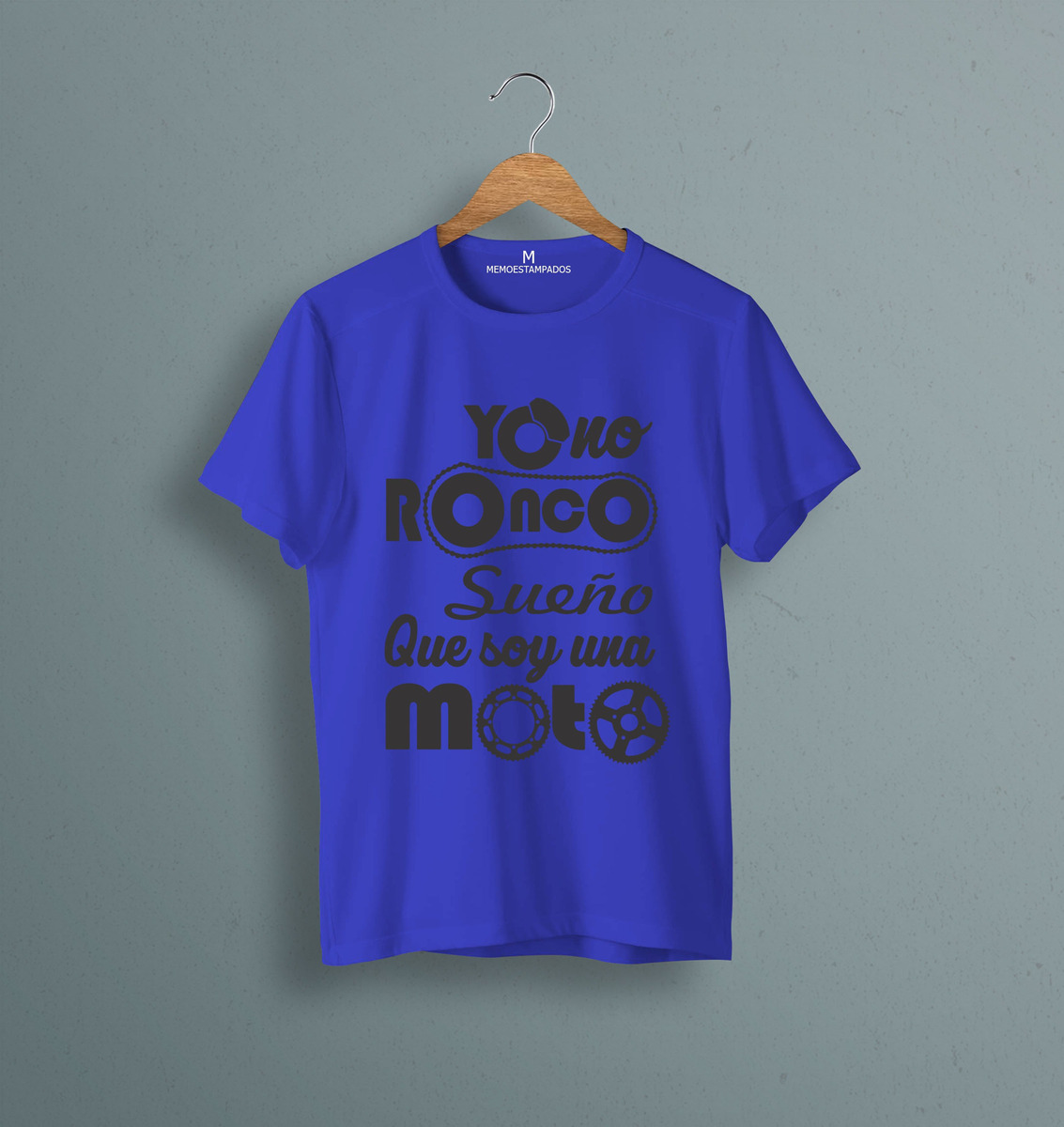 Remera: Yo No Ronco Sueño Que Soy Una Moto Memoestampados - Imagen 4