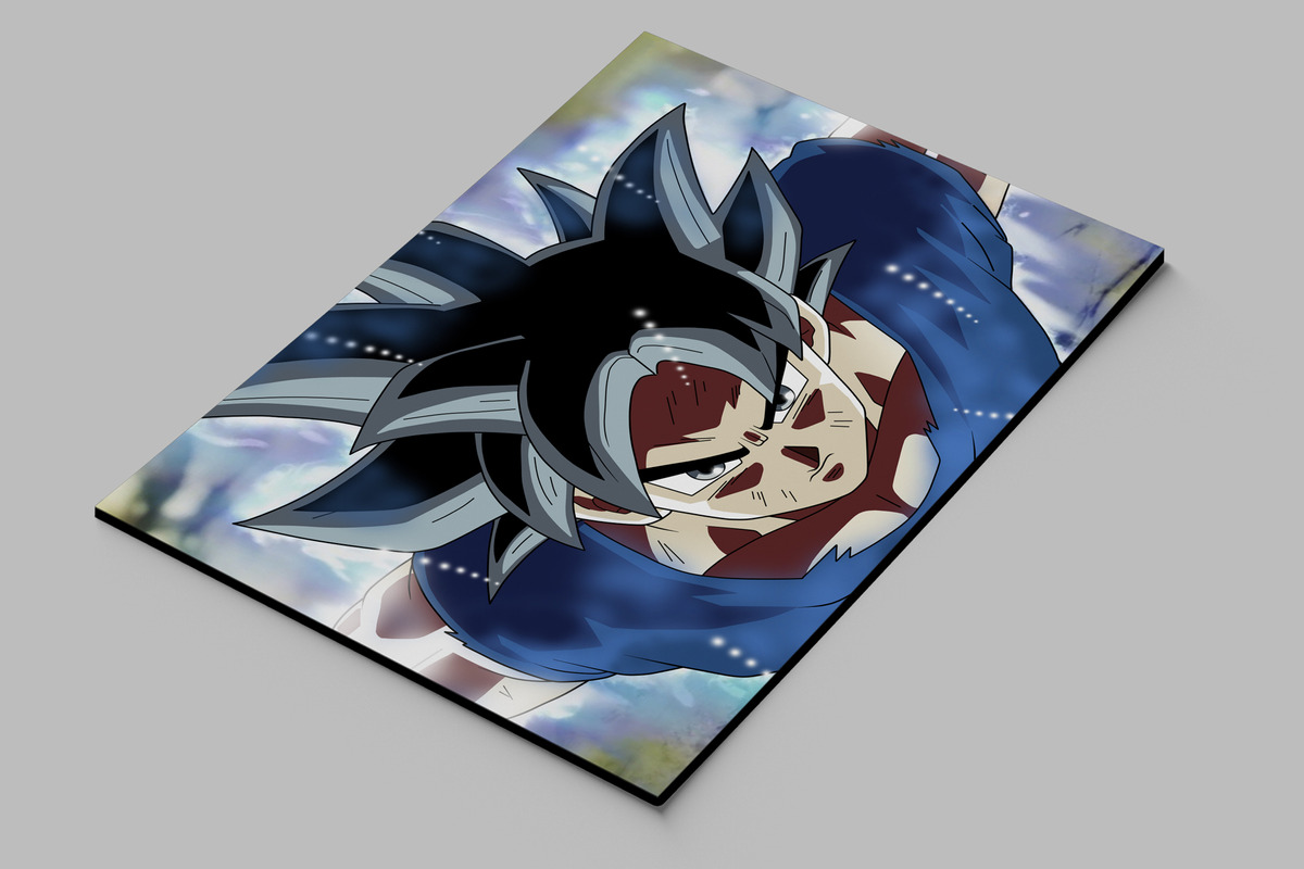 Cuadro 316 Dragon Ball Super 40x53 Mdf Memoestampados - Imagen 2
