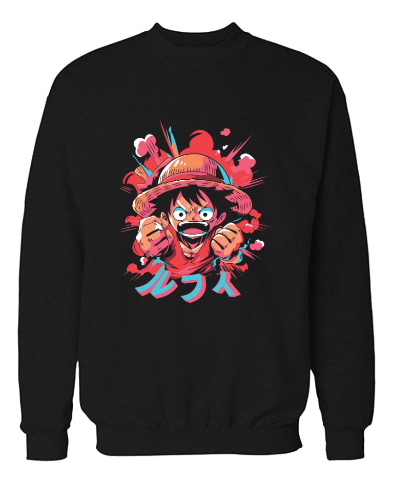Buzo One Piece´s Luffy Memoestampados