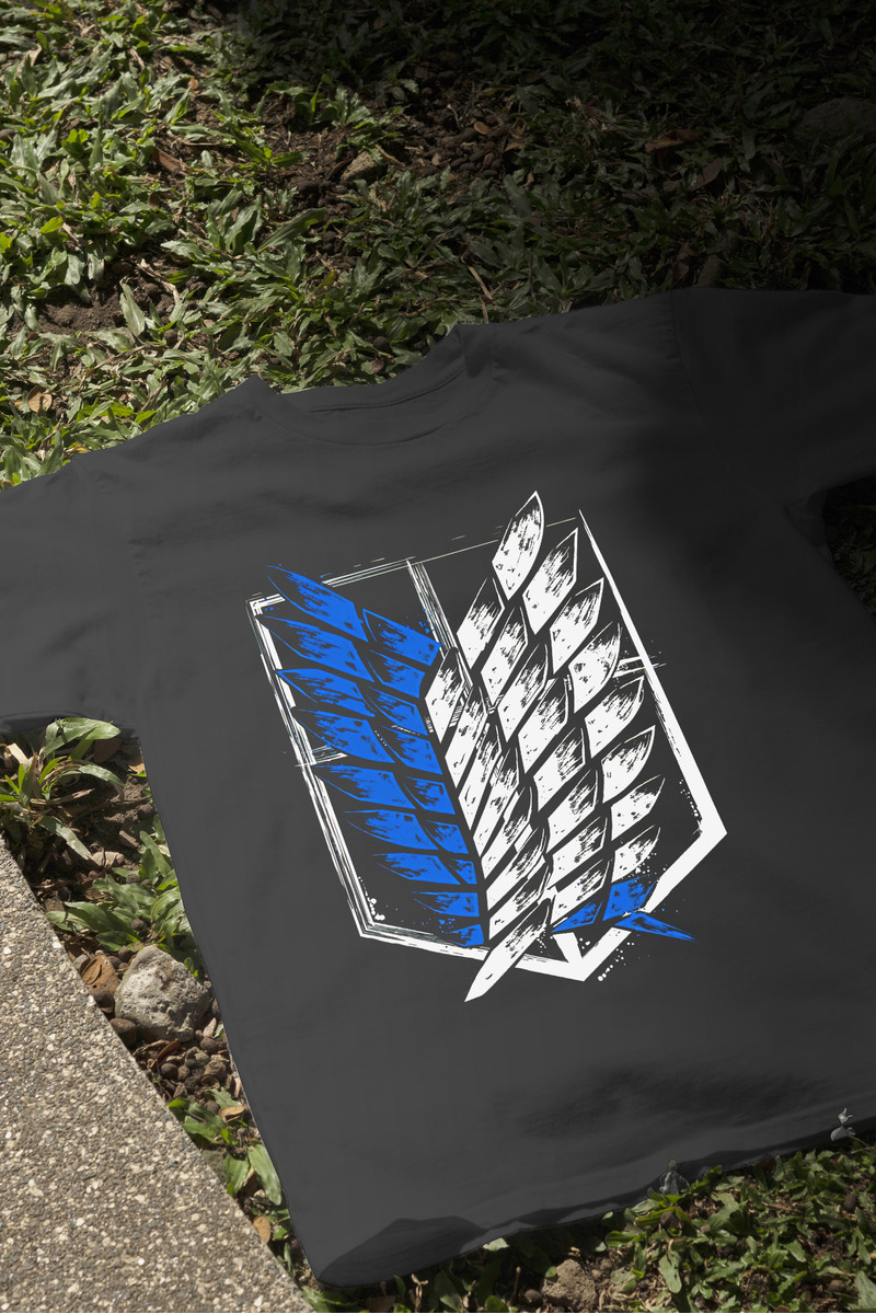 Remera: Ataque De Titanes Logo 01 Memoestampados - Imagen 3