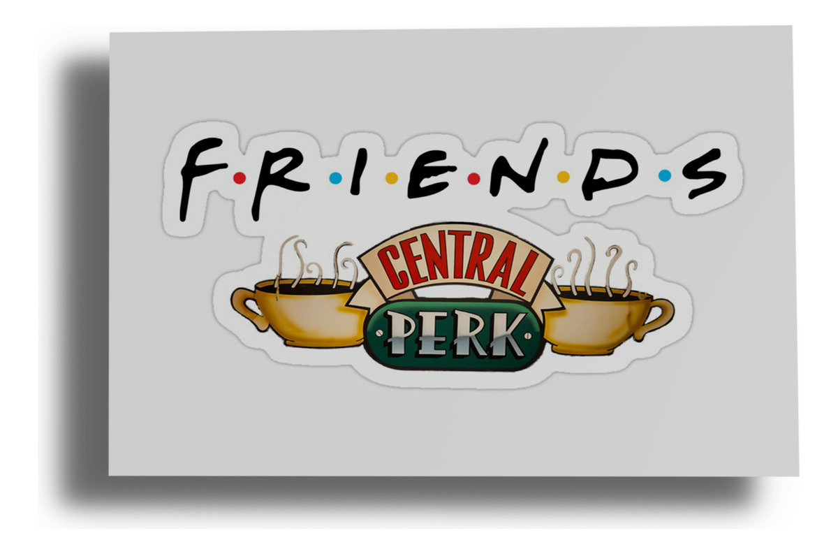 Cuadro Friends 495 40x53 Mdf Memoestampados