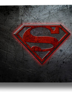 Cuadro Superman Marvel 612 70x100 Mdf Memoestampados