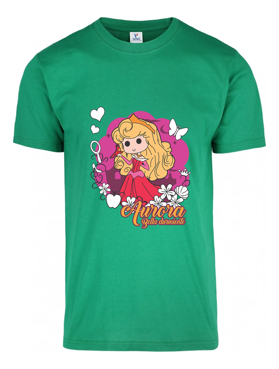 Remera: Bella Durmiente Chibi Memoestampados - Imagen 7