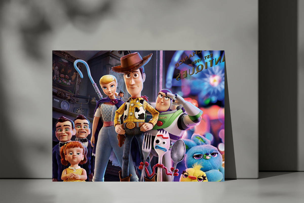 Cuadro Toy Story 4 437 40x53 Mdf Memoestampados - Imagen 3