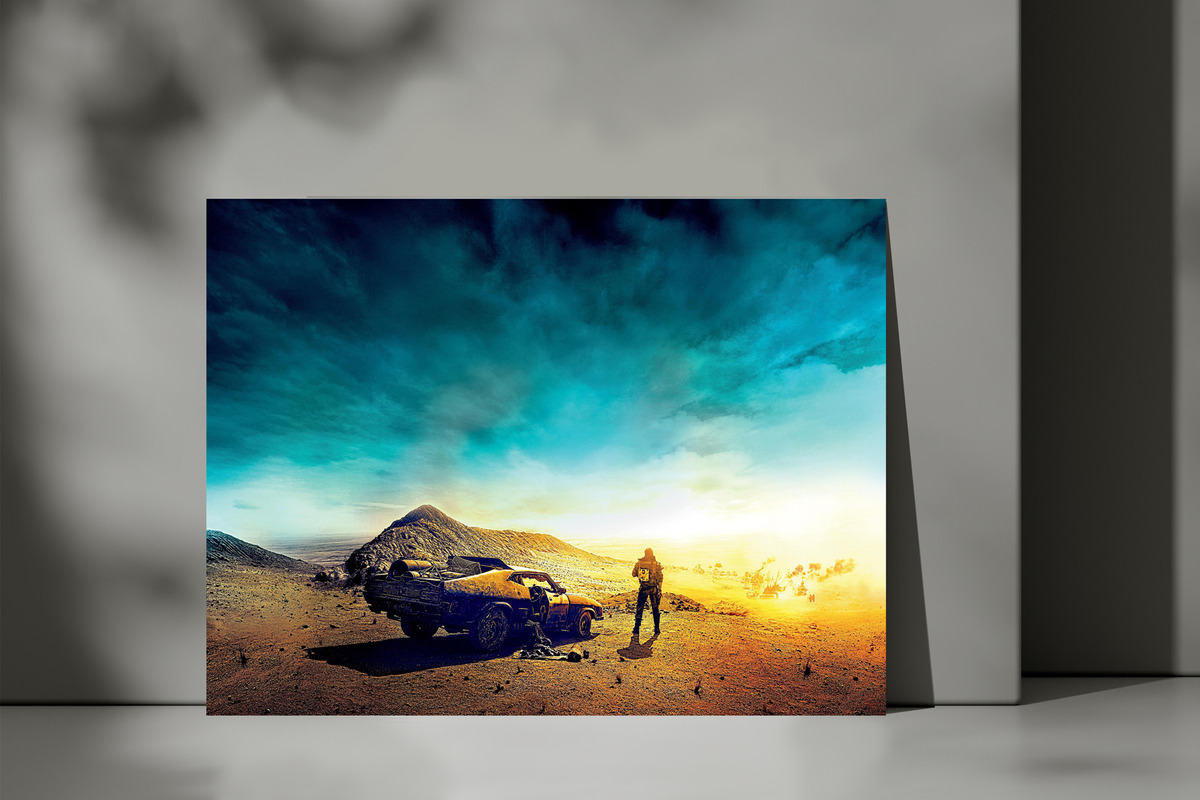 Cuadro Mad Max 30x40 Mdf Memoestampados - Imagen 3