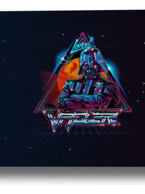 Cuadro Darth Vader Galaxia 184 40x53 Mdf Memoestampados