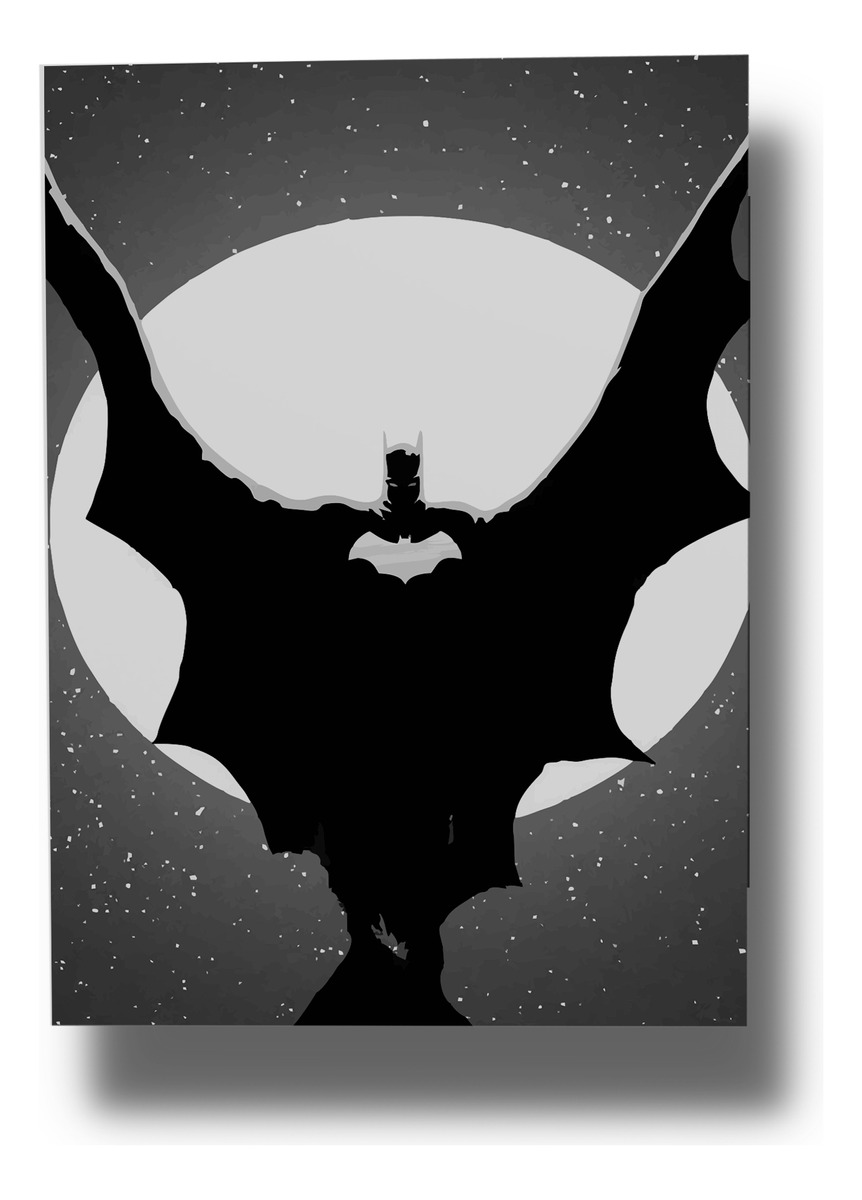 Cuadro Batman 514 70x100 Mdf Memoestampados