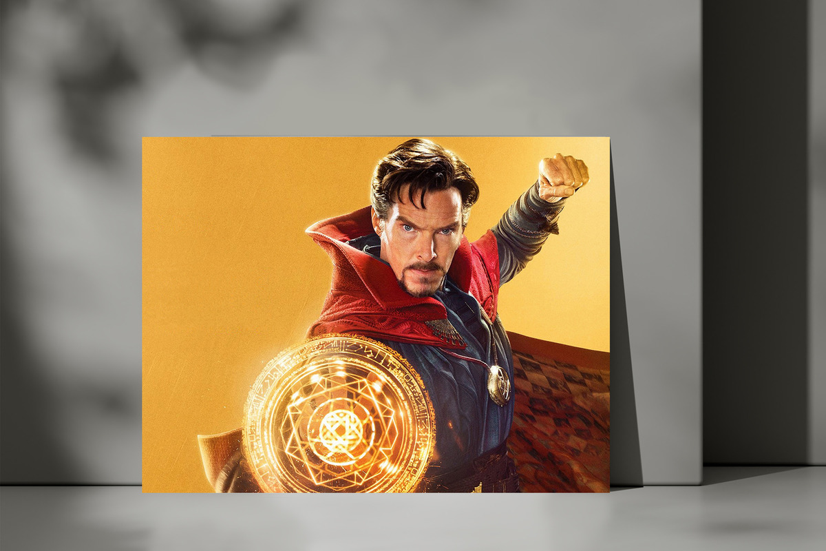 Cuadro Doctor Strange Avengers 91 30x40 Mdf Memoestampados - Imagen 3