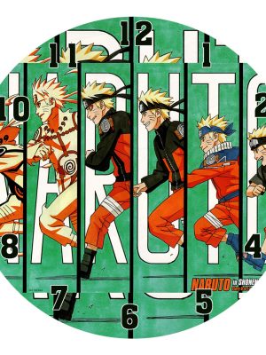 Reloj En Mdf De 3mm 40 Cm Diametro Naruto 37
