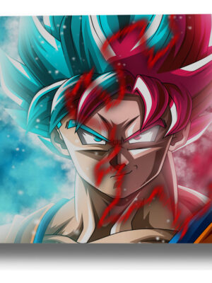 Cuadro Dragon Ball Super 123 50x70 Mdf Memoestampados