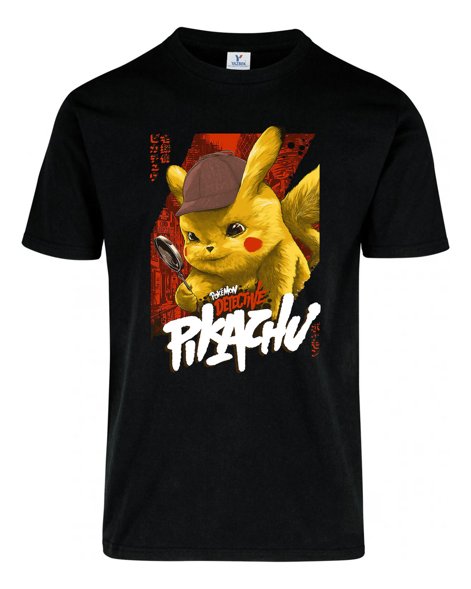 Remera: Pikachu Detective Memoestampados - Imagen 2