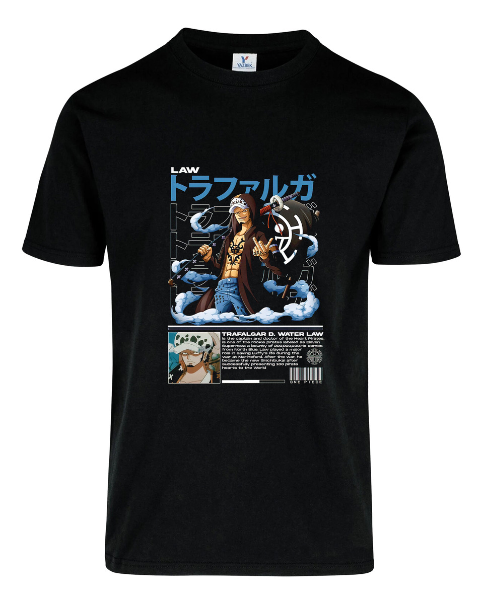 Remera: Trafalgar D Water Law Memoestampados - Imagen 2