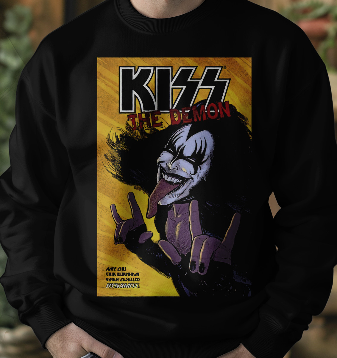 Buzo Kiss The Demon Memoestampados - Imagen 3