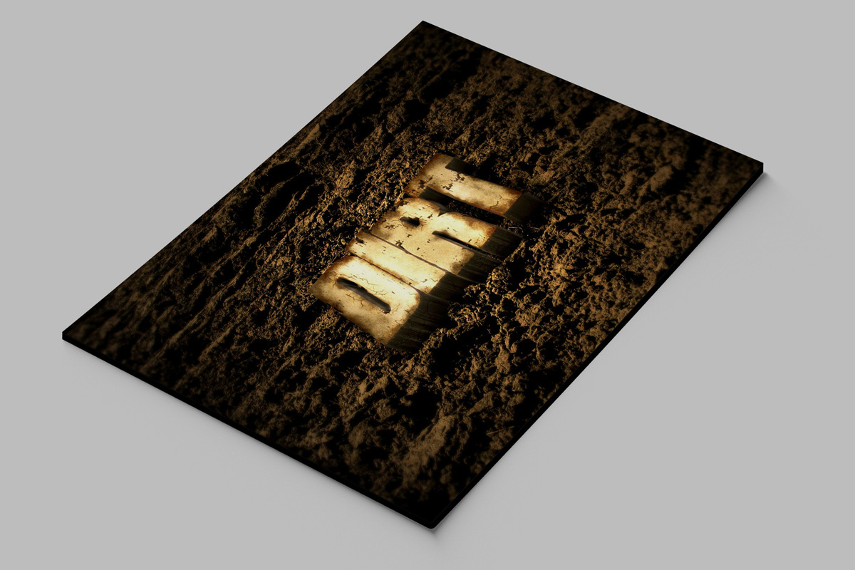 Cuadro 307 Dirt 30x40 Mdf Memoestampados - Imagen 2