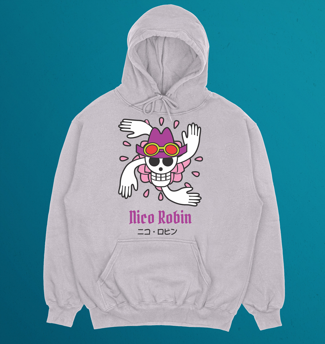 Canguro Nico Robin Flag One Piece Memoestampados - Imagen 15