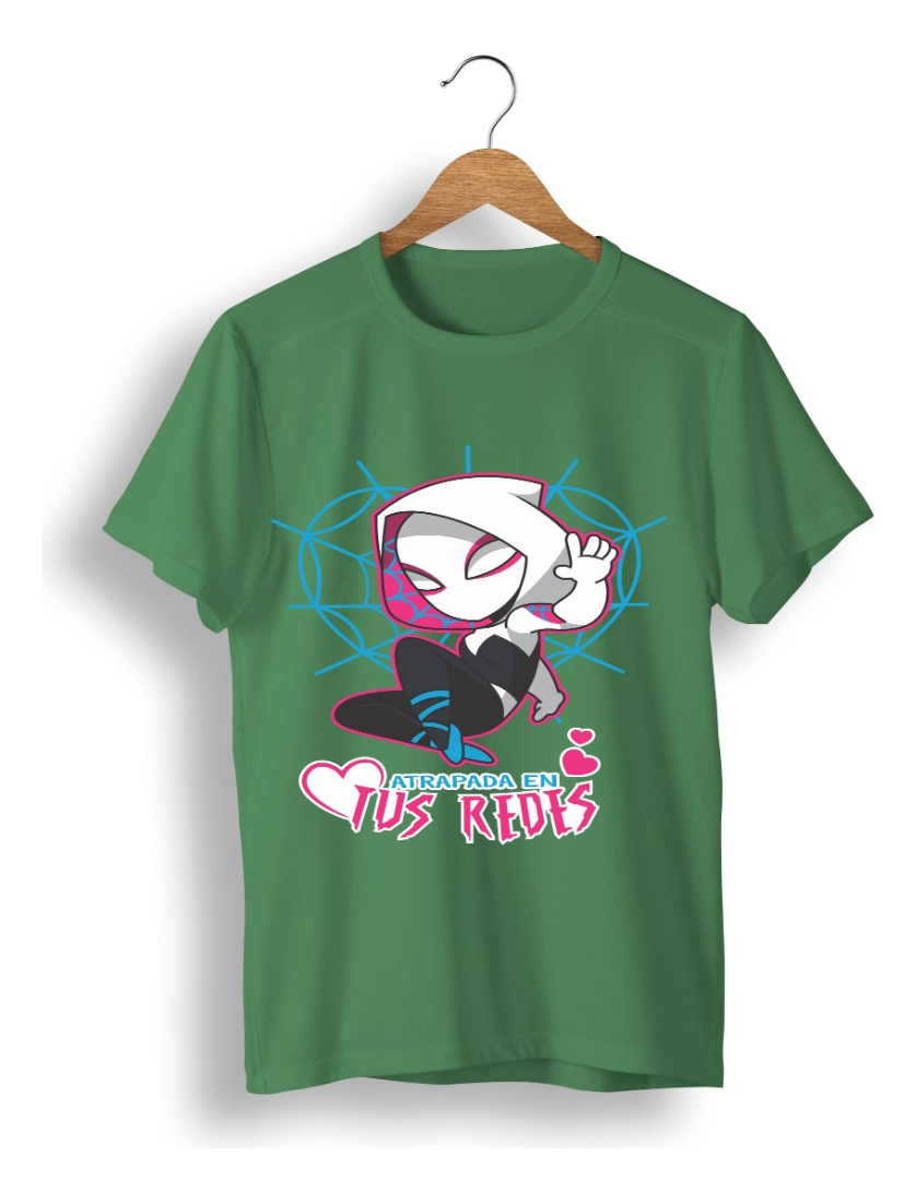 Remera Regalos San Valentin, Spider Love Precio Por 2 Uni - Imagen 14