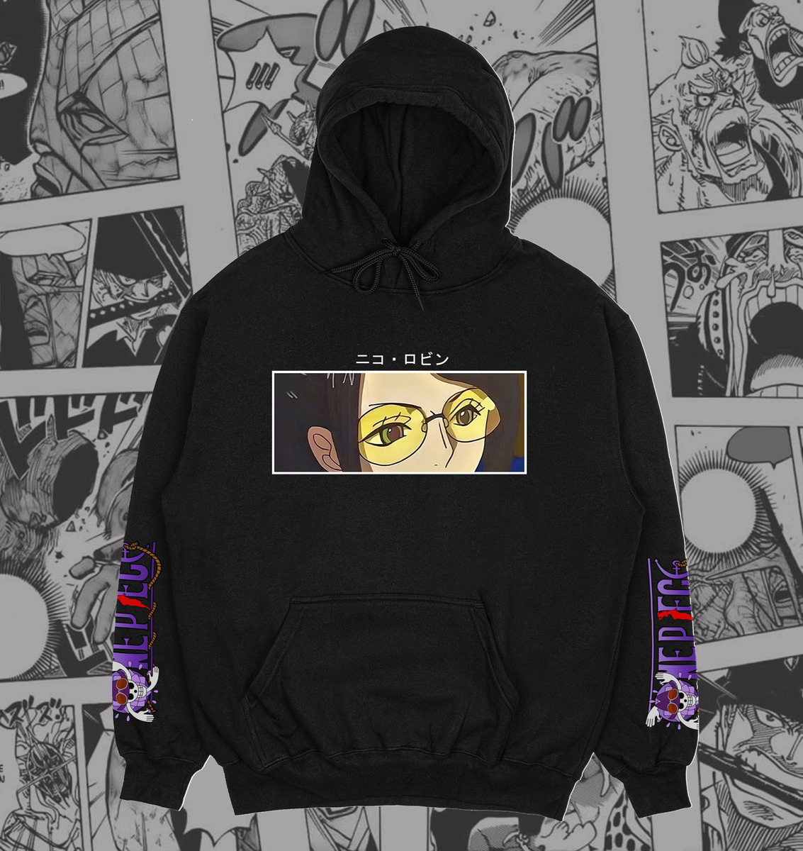 Canguro One Piece Nico Robin Memo Estampados - Imagen 4