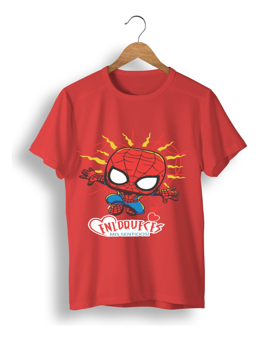 Remera Regalos San Valentin, Spider Love Precio Por 2 Uni - Imagen 11