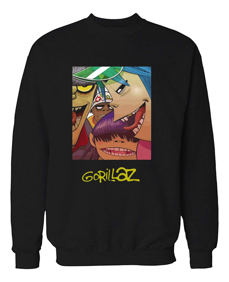 Buzo Gorillaz Poster Memoestampados - Imagen 4