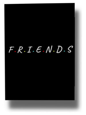 Cuadro Friends 483 40x53 Mdf Memoestampados