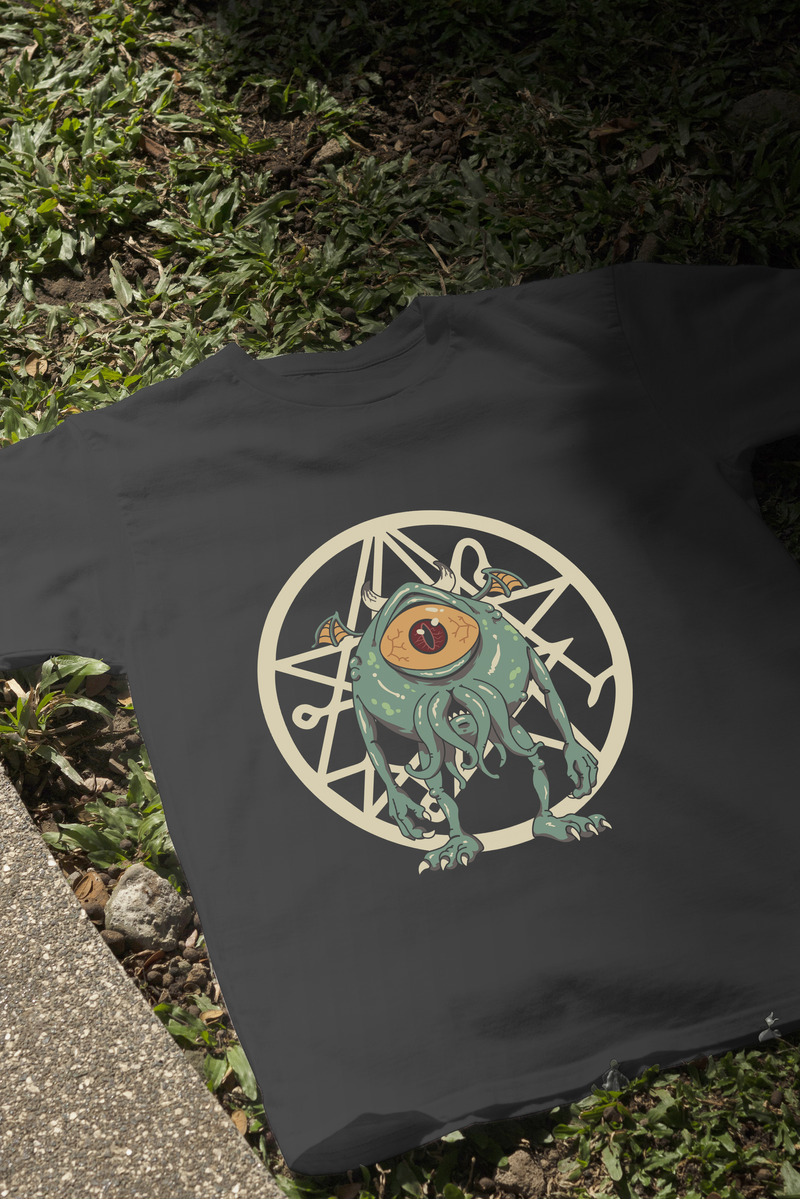 Remera: Cuthulhu Wasowksi Memoestampados - Imagen 3