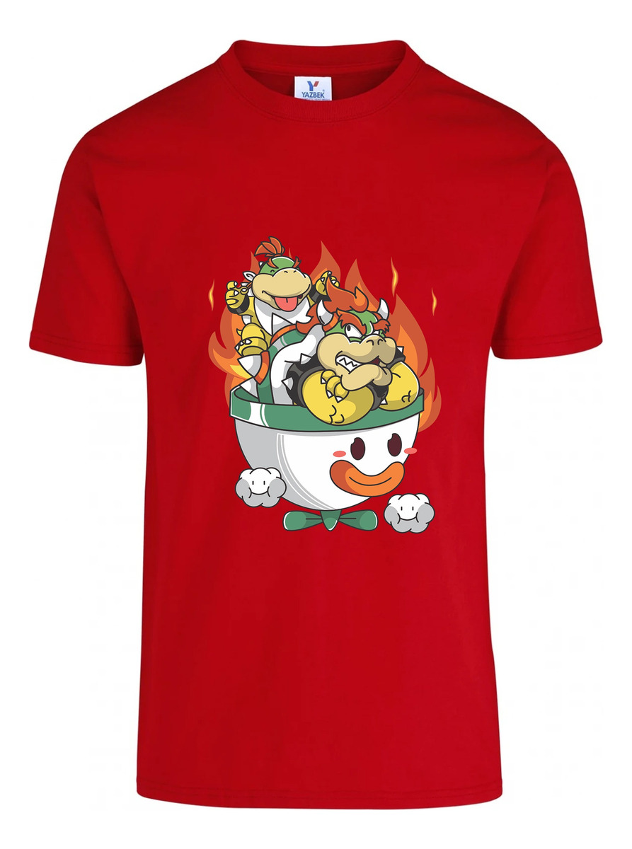 Remera: Bowser _ Bowser Jr 01 Memoestampados - Imagen 5