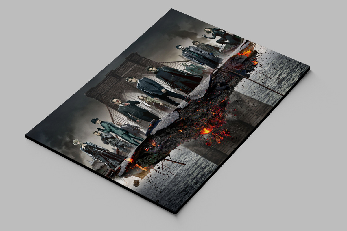 Cuadro Gotham 549 40x53 Mdf Memoestampados - Imagen 2