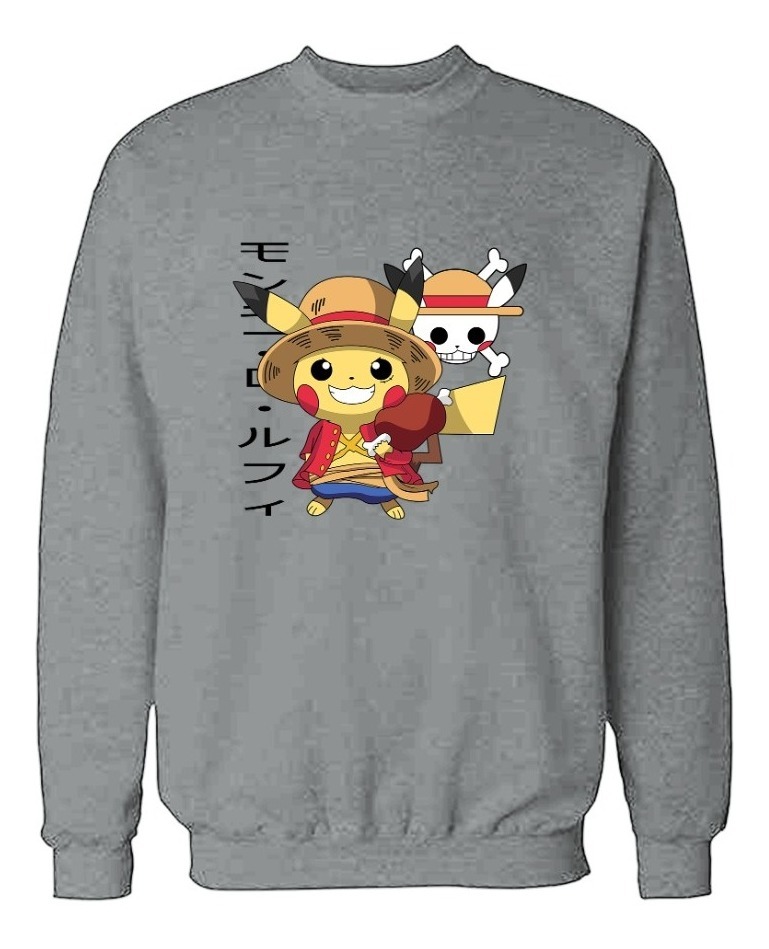 Buzo: Luffy Picachu Memoestampados - Imagen 6