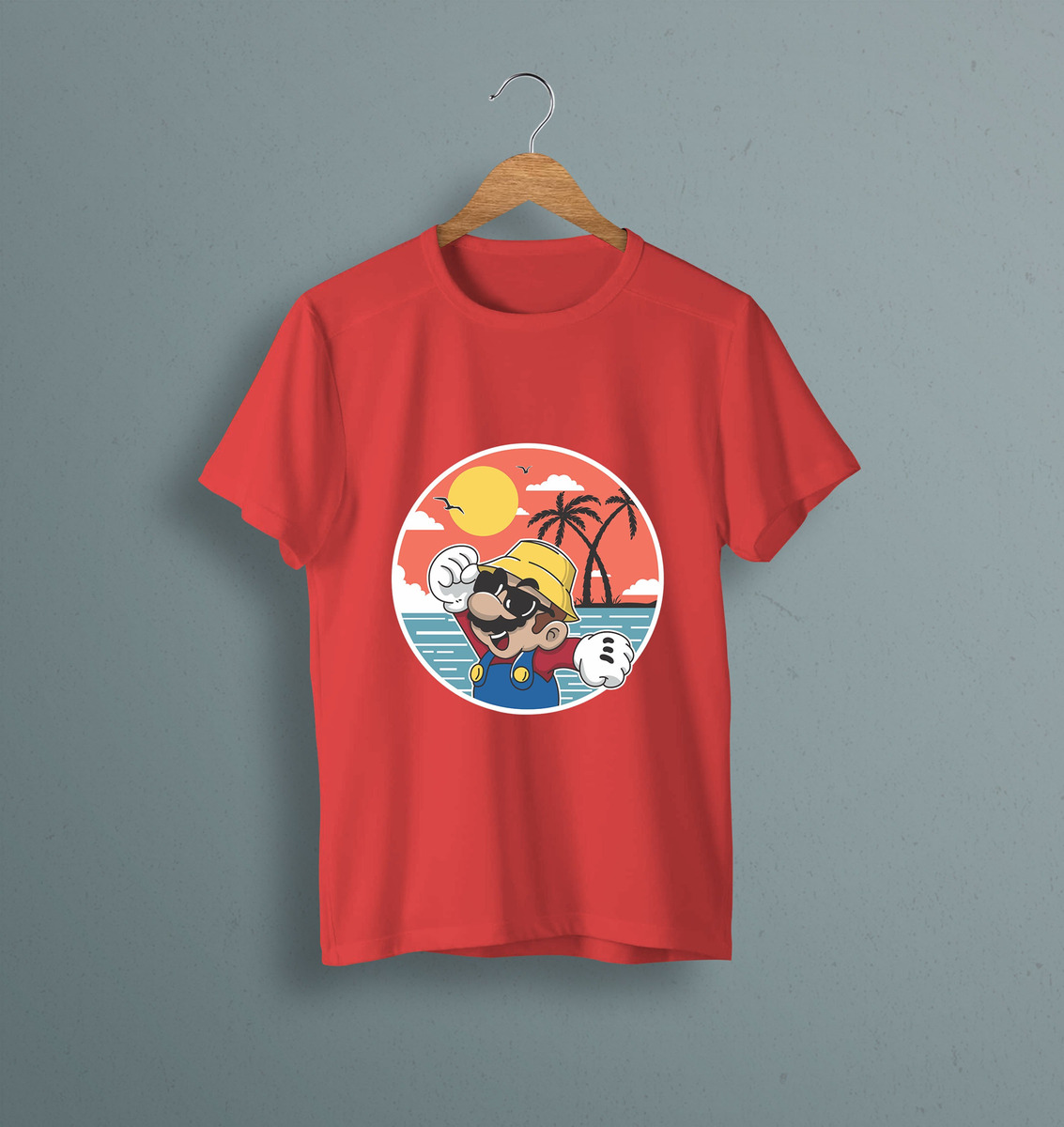 Remera: Mario Beach Memoestampados - Imagen 6