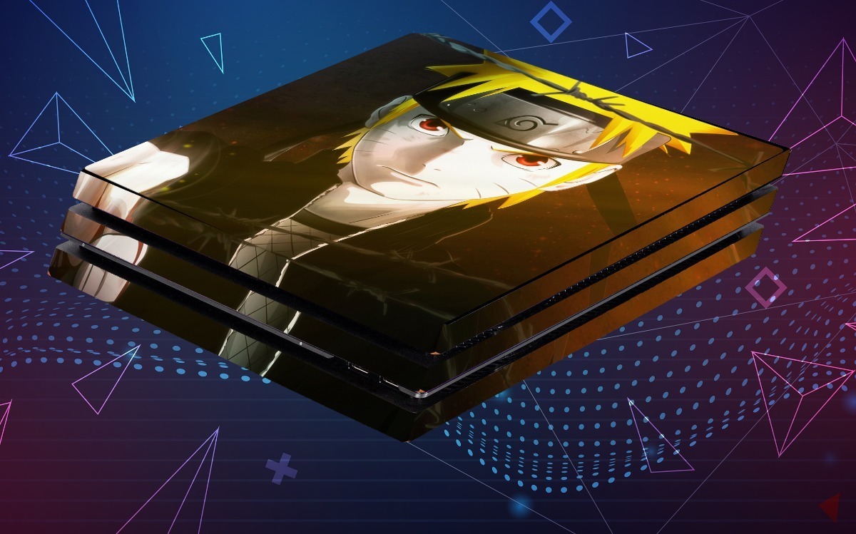Skin Vinilo Naruto 2 Para Ps4 Pro - Imagen 2
