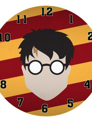 Reloj En Mdf De 3mm 40 Cm Diametro Harry Potter Minimali 23