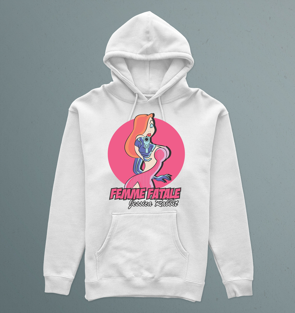 Canguro Femme Fatale Jessica Rabbit Memoestampados - Imagen 12