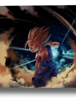 Cuadro Dragon Ball Z 131 70x100 Mdf Memoestampados