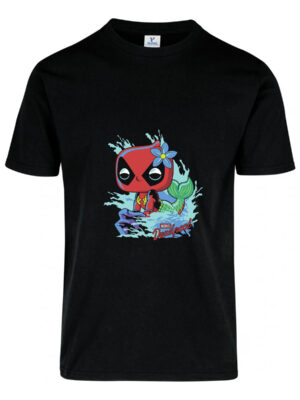 Remera: Sirena Deadpool Memoestampados