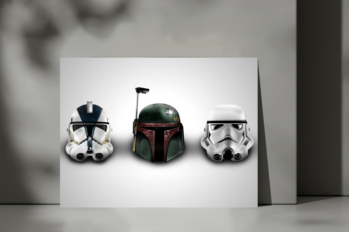 Cuadro Star Wars 406 40x53 Mdf Memoestampados - Imagen 3