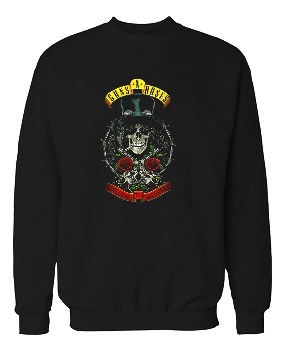 Buzo Guns And Roses Galera Memoestampados - Imagen 2