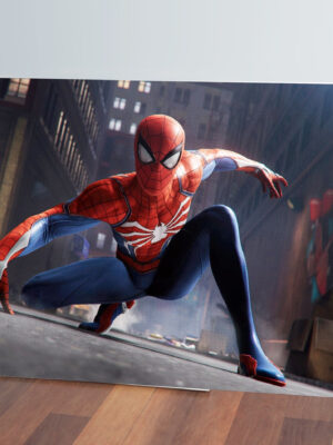 Cuadro 267 Spider Man Marvel 30x40 Mdf Memoestampados
