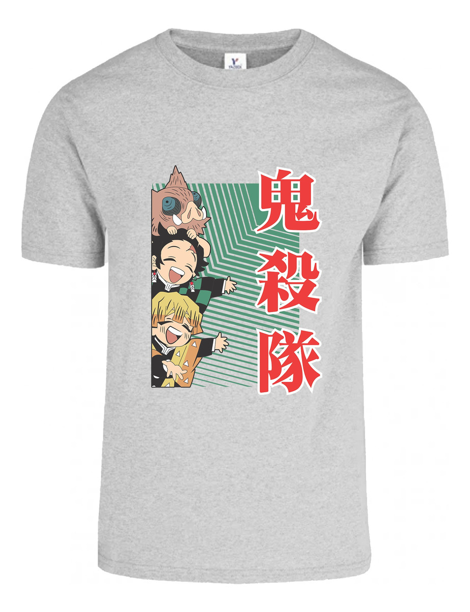 Remera: Demon Slayer Chibis Memoestampados - Imagen 17