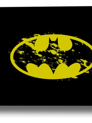 Cuadro Logo Batman 78 30x40 Mdf Memoestampados