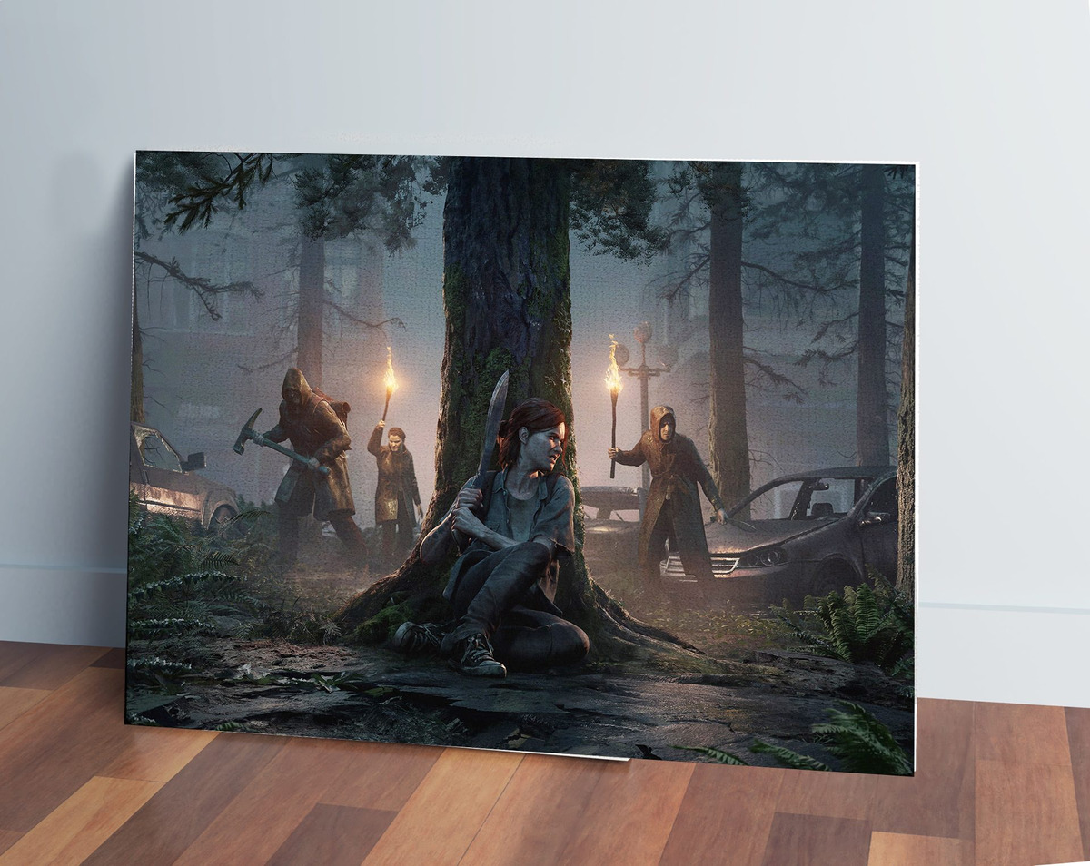 Cuadro 237 The Last Of Us Parte 2 30x40 Mdf Memoestampados - Imagen 2